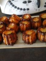 cannelés courgette et chorizo